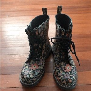 Floral Doc Martens